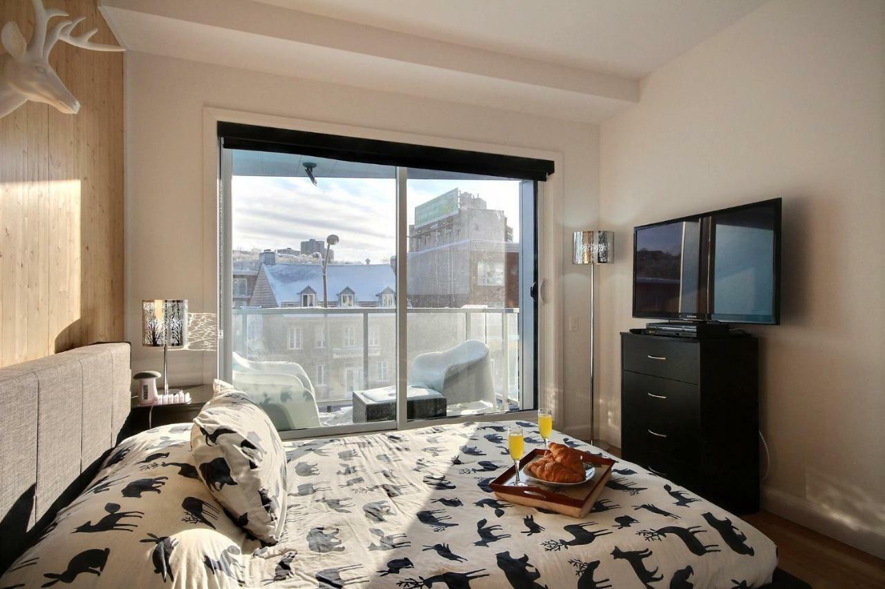 Le Kameleon 318 : Interieur Parking, Rooftop Terrace, Gym Quebeque Exterior foto